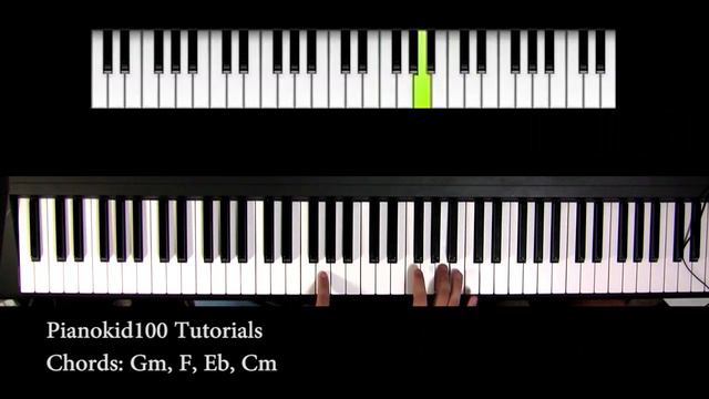 How to play "I'm Blue" on the piano
