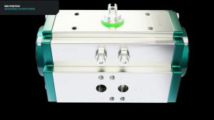 Четвертьоборотный пневматический привод Convalve
