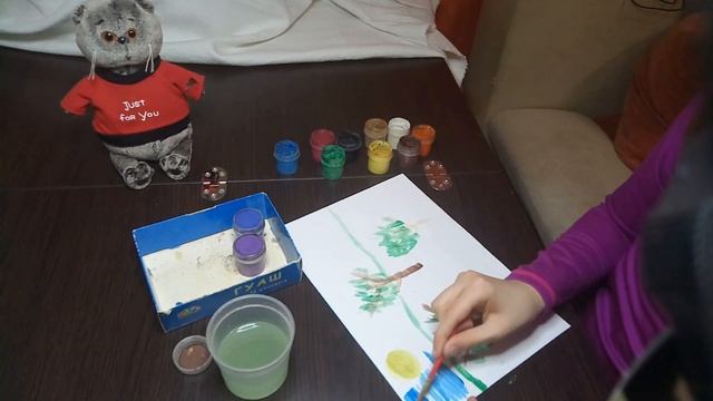 Как нарисовать пейзаж своими руками легко и просто смотреть онлайн