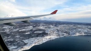 Зимняя посадка в Петропавловск-Камчатском