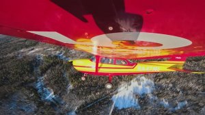 Зимние полёты на самолёте Cessna-172 в Подмосковье - посвящается прошедшей зиме 23/24