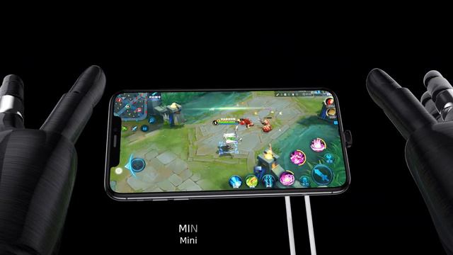 USAMS Dual Lightning Adapter with LED Light смотреть онлайн