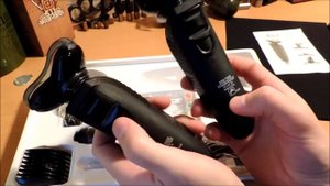 Набор 4 в 1 на основе 4D электробритвы.  Посылка из Китая.