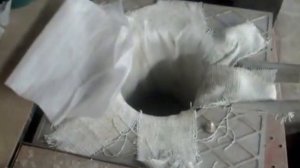 Induction furnace refractory coating building Создать футеровку индукционной печи