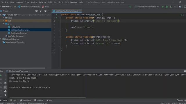 How To Use Methods And Parameters In Java | Easy Beginner's Tutorial | Modularize Your Code