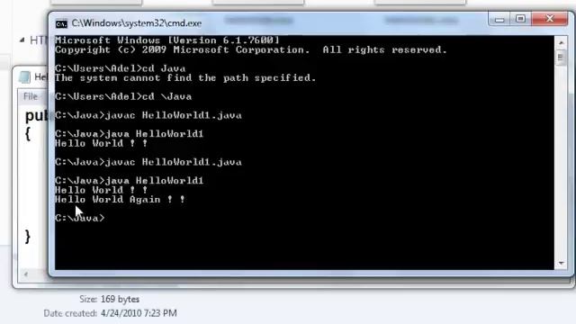 4 Java 4 Understanding Input and Output of DOS Class смотреть онлайн
