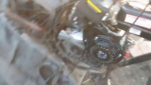 Двиготель от мотоблока на иж плонету 5     2часть