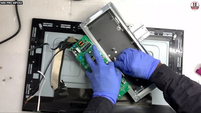 MSI PRO MP242 Monitor Not Turning On / Motherboard Replace / Disassembly And Assembly смотреть онлайн
