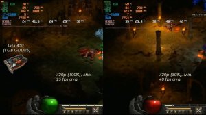 Diablo II Resurrected on GTS 450, GTX 550Ti and GTX 650Ti