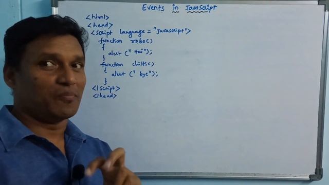 Events in JavaScript | Mouse Events in JavaScript | JavaScript | CLASS-45 | Telugu | Web Technology