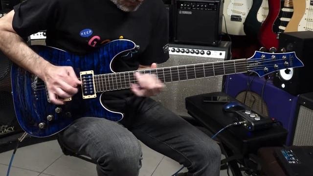 Schecter Diamond Series С-1 Exotic Star 2000s
