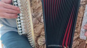 Гармонь Hohner 1934г.  СИ мажор, 3-х голосая.