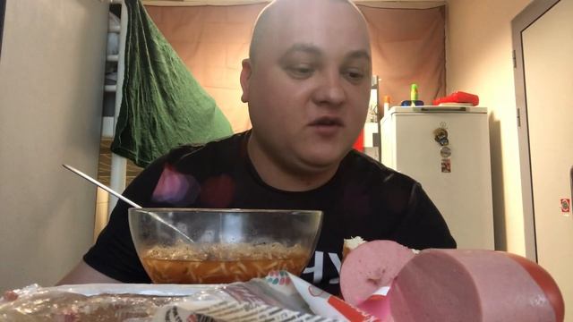 КРАСНАЯ ЦЕНА» самая дешёвая еда из Пятёрочки мукбанг обжор mukbang