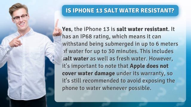 Is iPhone 13 salt water resistant? смотреть онлайн