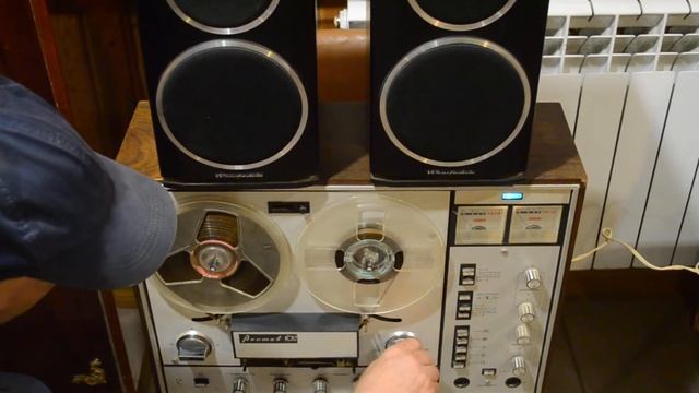 Катушечный стереофонический магнитофон "Ростов-102 стерео" смотреть онлайн
