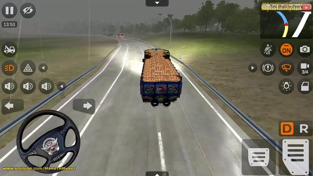 Offroad Indian Truck TATA 1613 - Bus Simulator Indonesia - Best Android GamePlay #33 смотреть онлайн
