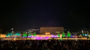 Фонтан в Дербенте. Светомузыкальное шоу. Дагестан