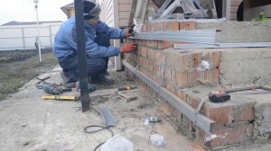 Отделка цоколя частного дома. Технология монтажа профлиста