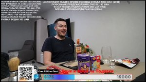 Конец вечера 8 марта Яцкоборовский остался один напился и танцует