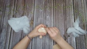 ДОМОВОЙ. КУКЛА ИЗ КАПРОНА.