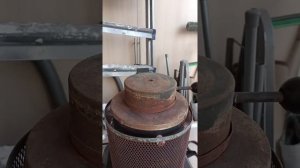 Плавка серебра в конвекционной печке с Али экспресс.