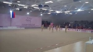 Эстетическая гимнастика команда Небеса-Сияние