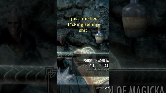 I didn't save (Skyrim)