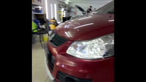 Suzuki SX4, 2013 года - вместо штатного галогена установили bi-led модули Aozoom A5+