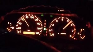 разгон моего chaser 90 1uz fe vvti(сток) 0-150км. главная пара 3,7.