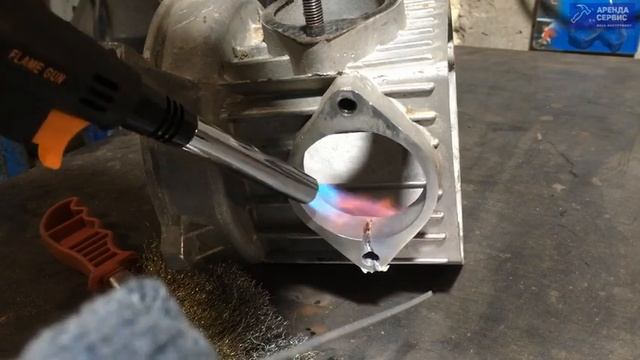 Ремонт алюминия без аргона? Припой для алюминия HTS 2000, пайка алюминия.. смотреть онлайн