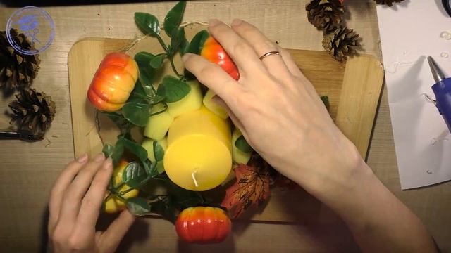 Красивая Осенняя Поделка Своими Руками | Осенние Поделки Из Шишек смотреть онлайн