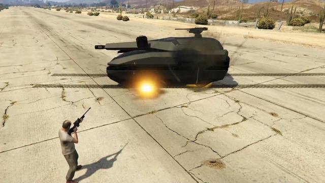 GTA V: KHANJALI VS RHINO - WHO IS THE BEST? смотреть онлайн