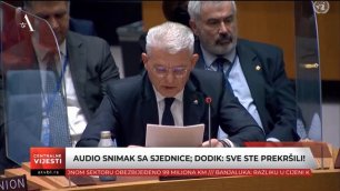 Stenogram sa sjednice Predsjedništva: Šta je Dodik rekao Džaferoviću