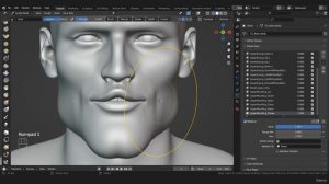 3. Creating shape keys for facial expressions (Part 02)