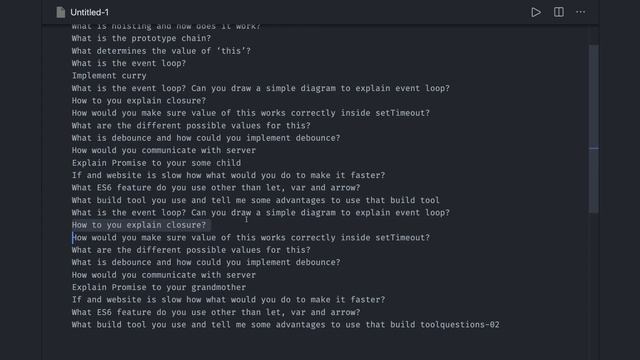 General JS Questions #55