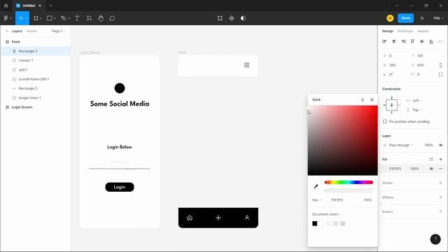 Responsive JS Social Media WebApp | Part 1: Design смотреть онлайн