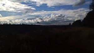 Посадка ту-154. Аэропорт Чкаловский