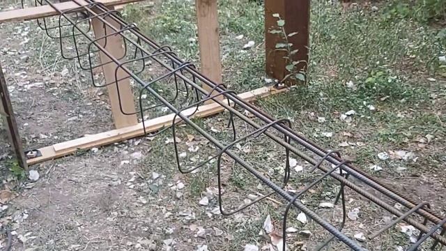 Начальный этап фундамента,вязка арматуры, варианты вязки и гнутье хамутов на каркас