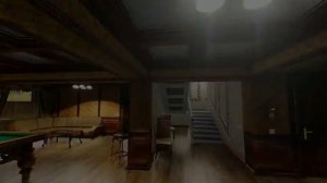 Интерьер Бильярдной в 3D
