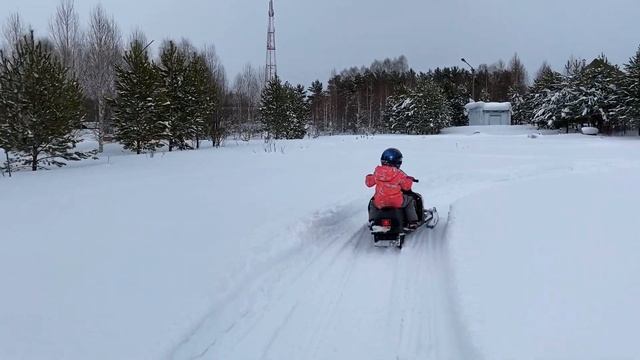 Детский Снегоход Тайга РМ Рысь смотреть онлайн