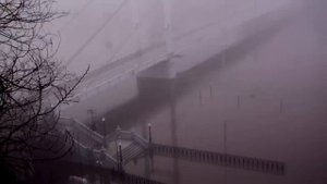 Половодье на Урале - Разлив на 10 апреля 2024 (утро) - Набережная; Красная площадь