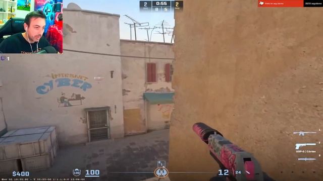 ABRO CAJA de cs2 en directo y ME TOCA ESTO | Competitivo Counter Strike 2 смотреть онлайн