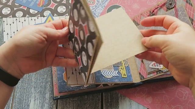 Мужской альбом "Specially for him" (Фабрика Декору). Скрапбукинг смотреть онлайн