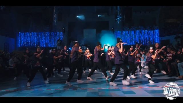 ART PEOPLE New Year 2017 Приднепровск Детские группы Старченко Антон и Огнева Настя смотреть онлайн