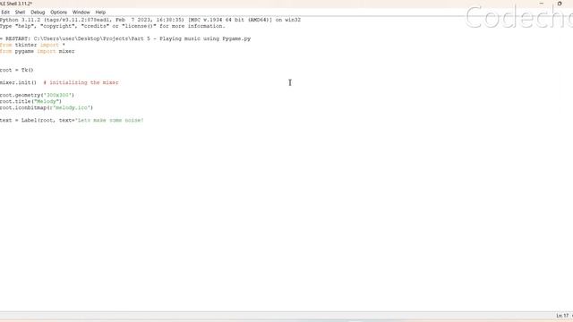 Python Music Player Part    5