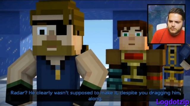 Youtubers react to the REAL ADMIN!?!? Minecraft Story Mode смотреть онлайн