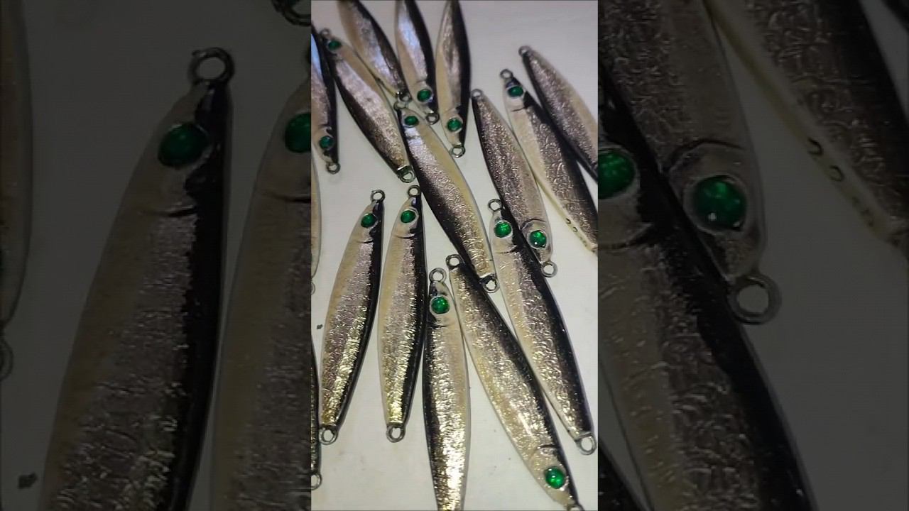 ASP HUNTER GREEN #handmade #fishing #jigfishing #пилькерручнойработы #пилькер #fishingvideo