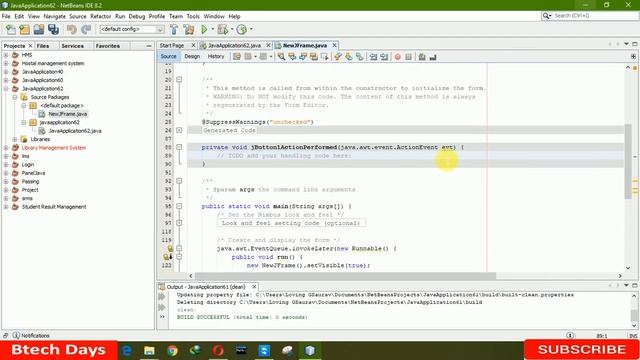 Display Date in Table,TextField and Alert Message in JFrame смотреть онлайн