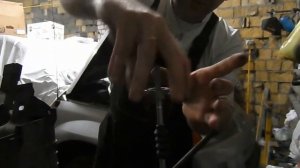 Рено  Меган восстанавливаем  ручник.