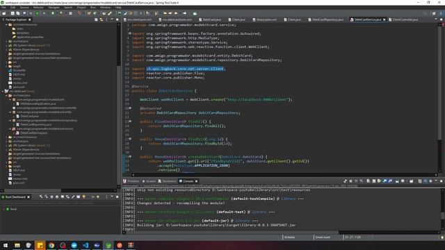 Microservicio. Spring Webflux. Docker. MongoDB. [ms-debitcard]